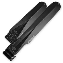 Load image into Gallery viewer, Black rollable bicycle fenders made of recycled plastic